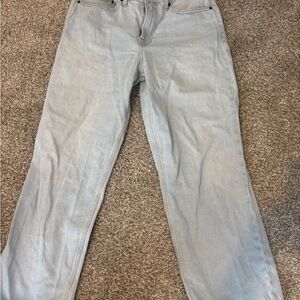 Abercrombie & Fitch Light Blue Boot Cut Jeans